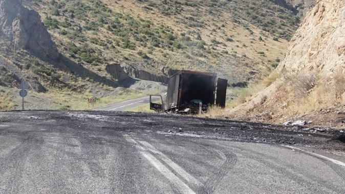 Kağızman-Karakurt karayolu güvenlik nedeniyle kapatıldı