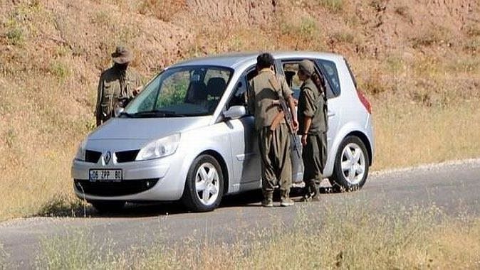 PKK Tunceli&#039;de yol kesti