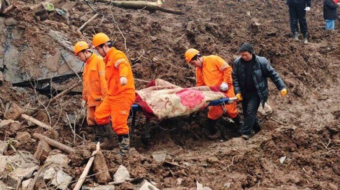 Çin&#039;de heyelan: 10 ölü, 36 kayıp