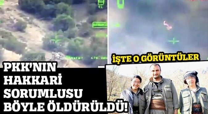 PKK&#039;nın üst düzey ismi böyle öldürüldü