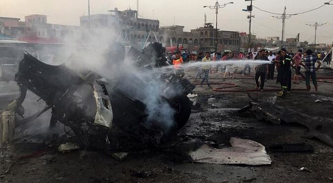 Bağdat&#039;ta patlama! Çok sayıda ölü ve yaralı var