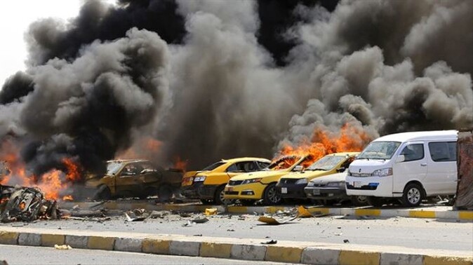 Bağdat&#039;da pazar yerine bombalı saldırı: 9 ölü