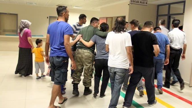 Iğdır&#039;daki saldırıda yaralan  askerler tedaviye alındı
