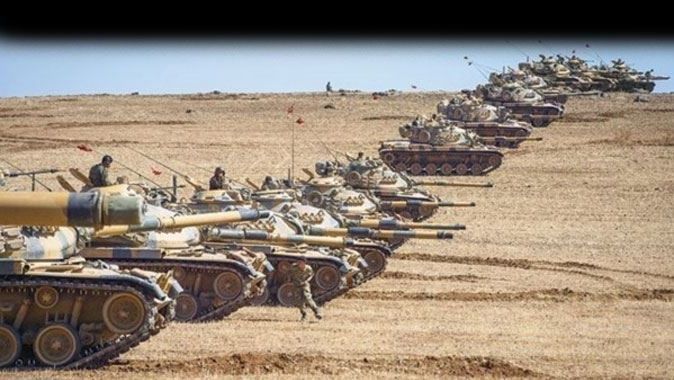 Türk tankları IŞİD&#039;e bomba yağdırdı