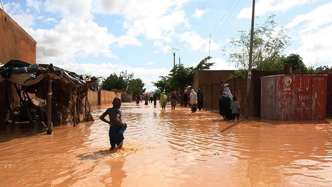 Nijer&#039;deki ölümcül sel riski devam ediyor