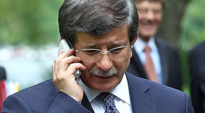 Davutoğlu&#039;ndan Sancak&#039;a geçmiş olsun telefonu