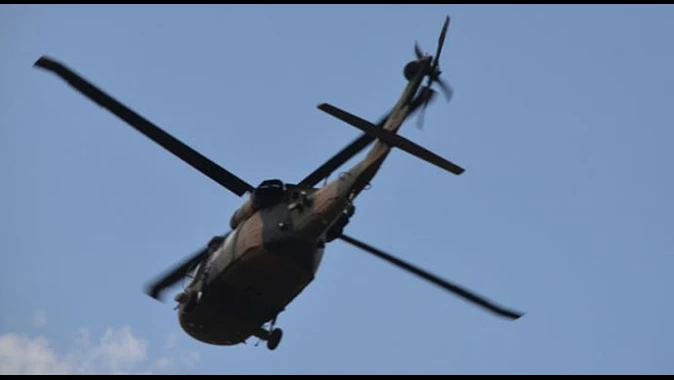 Karayolunu kesen PKK&#039;lılar için hava destekli operasyon!