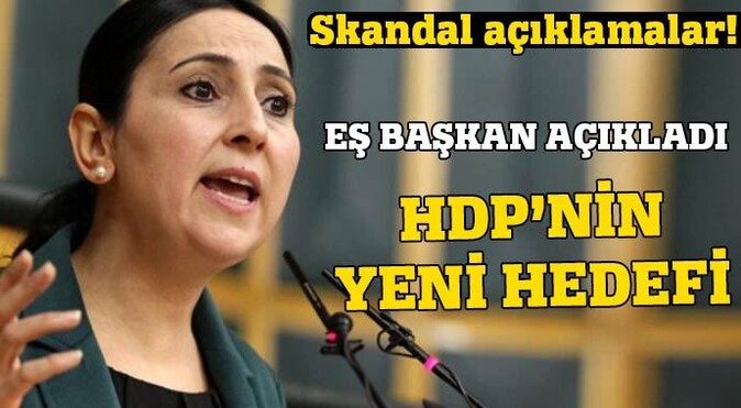 HDP&#039;nin yeni hedefi