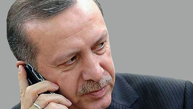 Cumhurbaşkanı Erdoğan&#039;dan şehit ailelerine taziye telefonu