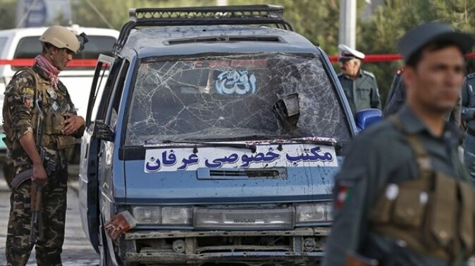 Kabil&#039;de intihar saldırısı: 10 ölü, 60 yaralı