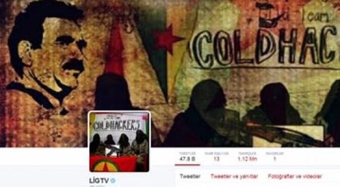 PKK yandaşları LİG TV&#039;nin hesabını hackledi