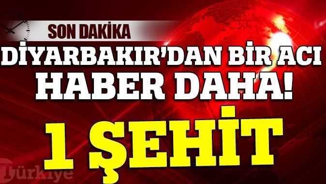Diyarbakır&#039;da askere bombalı saldırı, 1 şehit 3 de yaralı var