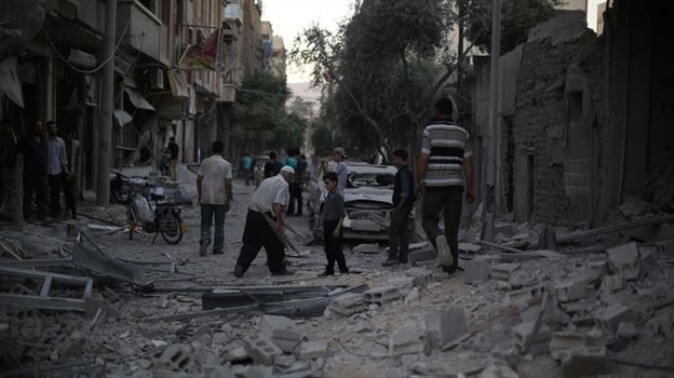 Suriye&#039;de varil bombalı saldırı: 17 ölü