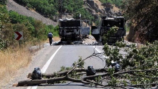 Tunceli-Erzincan karayolu trafiğe kapatıldı