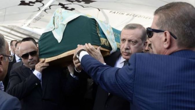 Erdoğan, Tulu Gümüştekin&#039;in cenazesine katıldı