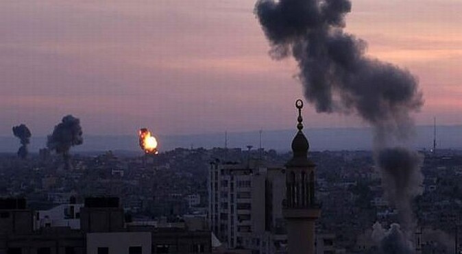 İsrail&#039;den Gazze&#039;ye hava saldırısı!