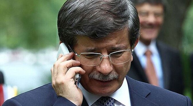 Başbakan Davutoğlu&#039;ndan geçmiş olsun telefonu