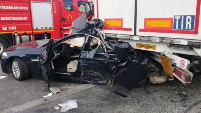 Rus Genel Müdür kazada ağır yaralandı