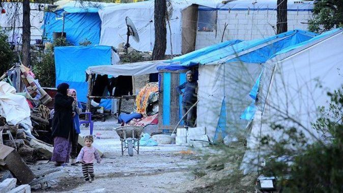 Türkmendağı Yamadı kampında zorlu yaşam
