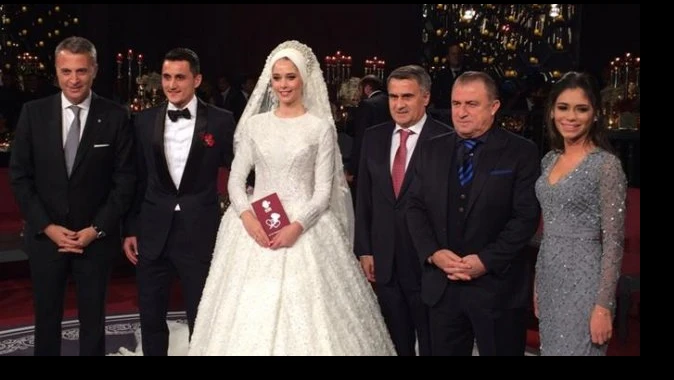 Beşiktaşlı Pektemek evlendi