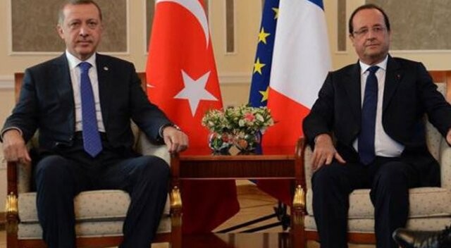 Cumhurbaşkanı Erdoğan Hollande ile görüştü