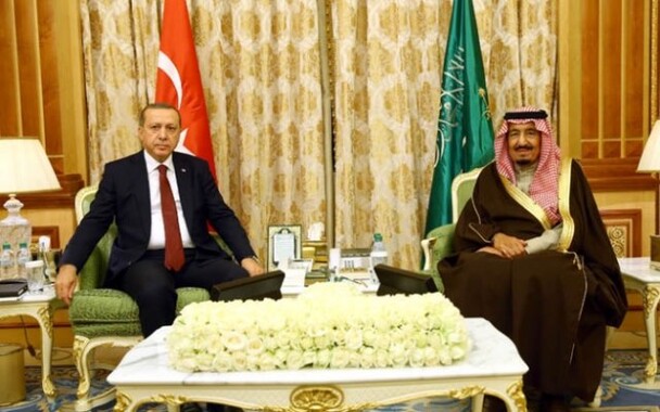 Cumhurbaşkanı Erdoğan Kral Selman’la görüştü