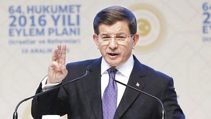 Davutoğlu 64. hükümetin 2016 eylem planını açıkladı