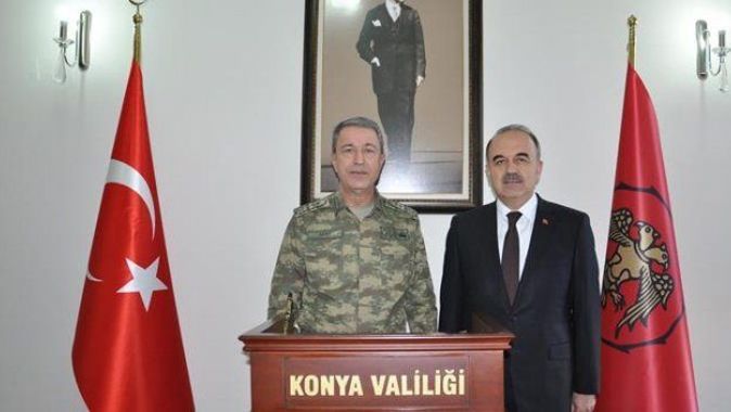 Genelkurmay Başkanı Hulusi Akar, Konya&#039;da