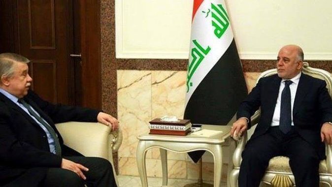 Irak Başbakanı İbadi Rusya&#039;nın Bağdat Büyükelçisi ile görüştü