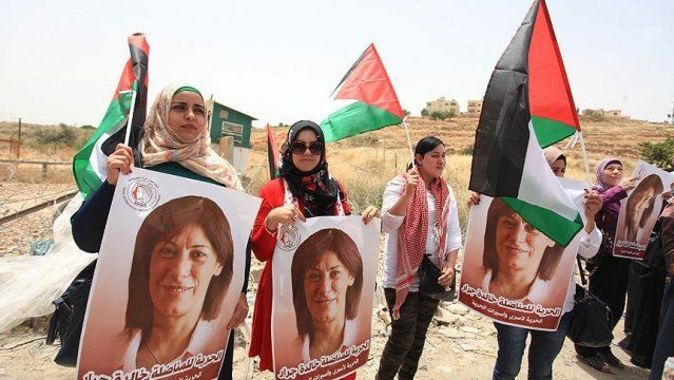 İsrail&#039;den Filistinli kadın milletvekiline 15 ay hapis cezası