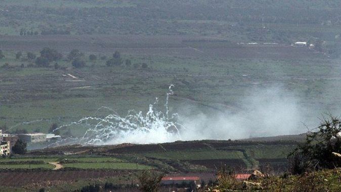 İsrail&#039;den Lübnan&#039;a topçu saldırısı