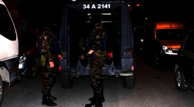 İstanbul&#039;da terör örgütü operasyonu!