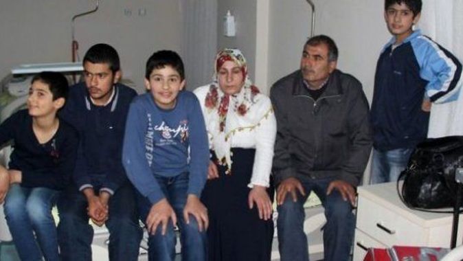 PKK&#039;lılardan kaçan aile hastaneye sığındı