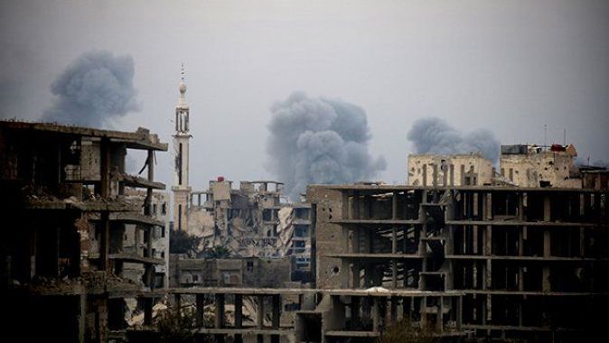 Rus jetleri Şam&#039;da sivilleri vurdu
