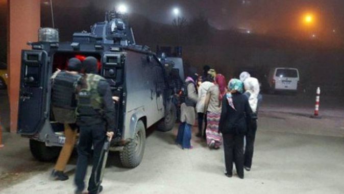 Şırnak’ta 15 kız öğrenci gözaltına alındı