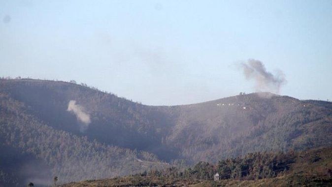 Türkmen köyleri yoğun bombardıman altında