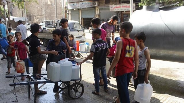 UNICEF: Halep&#039;teki hava saldırısı 3,5 milyon Suriyeliyi susuz bıraktı