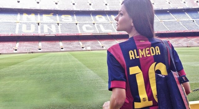Almeda Abazi: Cimbom taraftarı Barça hayranıyım