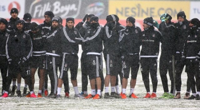 Beşiktaş&#039;ın kar engeli!