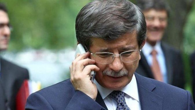 Davutoğlu&#039;ndan şehit ailelerine taziye telefonu