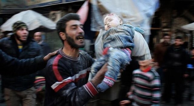 Halep&#039;te pazar yeri ve sağlık merkezine Rus saldırısı: 7 ölü 20 yaralı