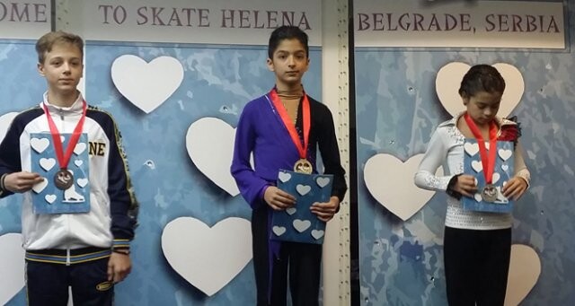 İhlas Koleji öğrencisi Ömer Efe Sayıcı buz pateni şampiyonu oldu