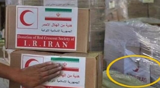 İran, Kızılay&#039;ın gönderdiği yardımlara kendi logosunu yapıştırıyor!