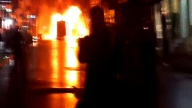 İstanbul’da otobüsü molotoflu saldırı