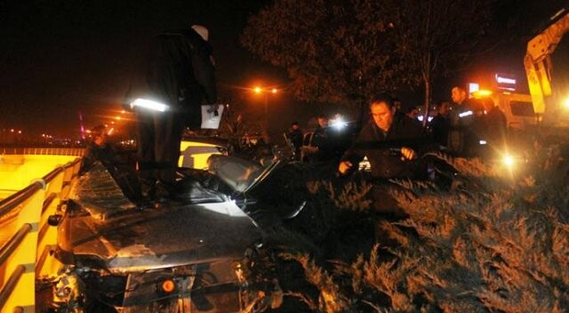 Konya&#039;da feci kaza, 1 ölü 1 de yaralı var
