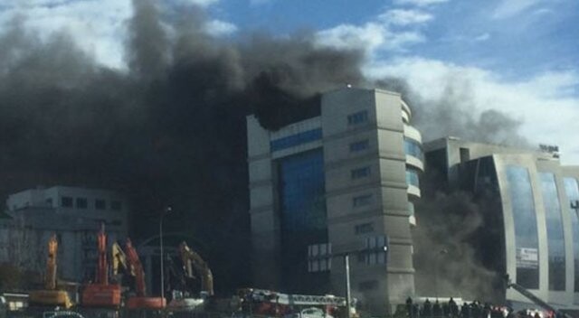 Maltepe&#039;de otel yangını