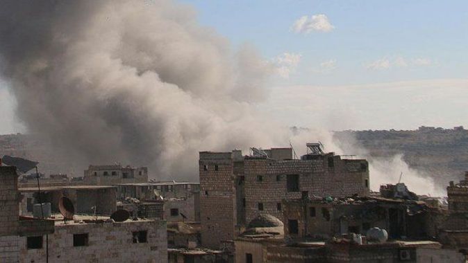 Rus uçakları İdlib&#039;de yerleşim yerlerini vurdu: 37 ölü, 55 yaralı
