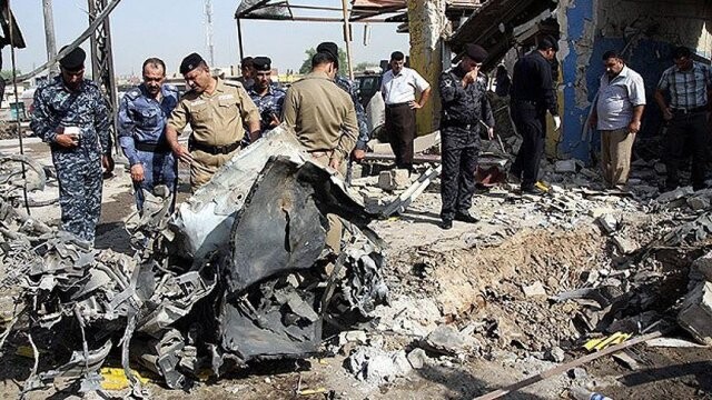 Salahaddin&#039;de akseri üsse intihar saldırısı: 16 polis öldü