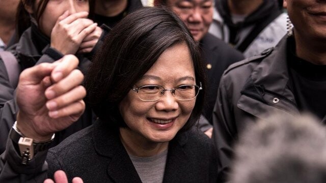 Tayvan&#039;ın yeni lideri Tsai Ing-wen oldu