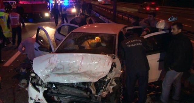 TEM’de trafik kazası! 1 ölü, 3 yaralı